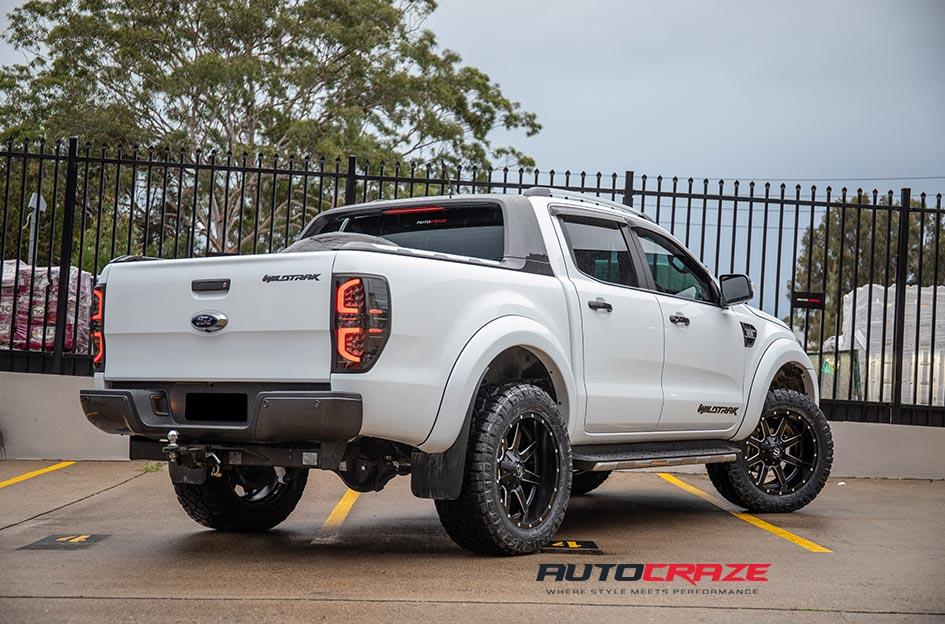 FORD RANGER MAVERICK GLOSS BLACK MILLED ACCENTS